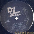 PUBLIC ENEMY OG '88 DEF JAM 12" DON'T BELIEVE THE HYPE!