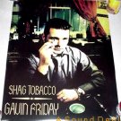 GAVIN FRIDAY SHAG TOBACCO '96 GLAM POSTER VIRGIN PRUNES