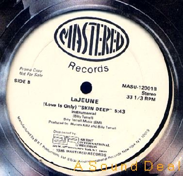 LAJEUNE '85 12" (LOVE IS ONLY) SKIN DEEP ASD