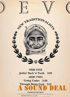 DEVO 1983 12" NEW TRADITIONALISTS JERKIN' PROMO ONLY PS