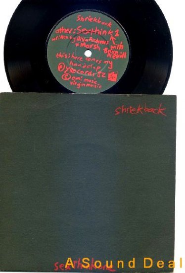 SHRIEKBACK Sexthinkone Handclap '82 UK 7" 45 ASD
