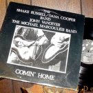 SHAKE RUSSELL DANA COOPER COMIN' HOME SIGNED LP TEXAS