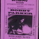 BOBBY PARKER Antone's Texas gig POSTER soul funk guitar
