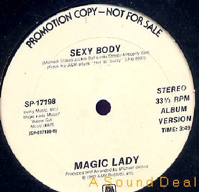 MAGIC LADY SEXY BODY '82 DJ 12" URBAN FUNK MODERN SOUL