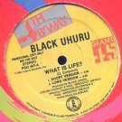 BLACK UHURU OG '83 12" WHAT IS LIFE? PROMO ONLY REMIXES