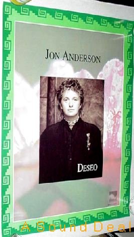 JON ANDERSON DESEO SCARCE ORIGINAL '94 PROMO POSTER YES