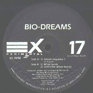 BIO-DREAMS '93 EXPERIMENTAL 12" DREAM SEQUENCE TRANCE