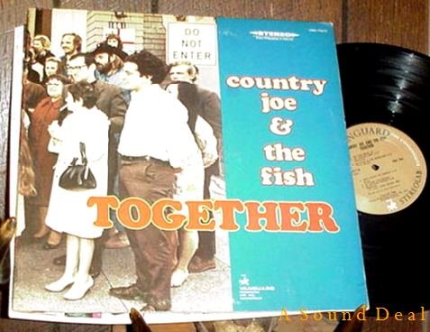 COUNTRY JOE & THE FISH TOGETHER LP CLEAN ORIGINAL'68 GF