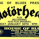 Motorhead House of Blues Gig HANDBILL Poster ASD