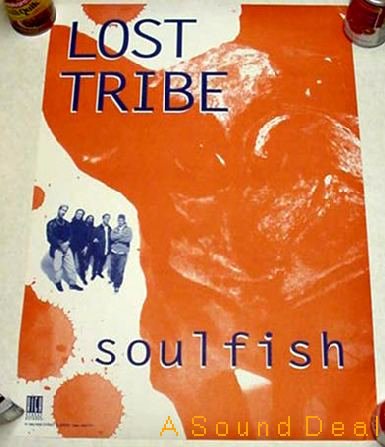 LOST TRIBE SOULFISH '94 Windham Hill POSTER JAZZ FUSION