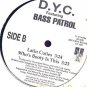 DYC BASS PATROL 12"FREESTYLE LATIN CUTIES BOOTY GANGSTA