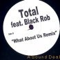 TOTAL ft BLACK ROB SITTING HOME RARE WHITE LABEL 12"