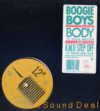 BOOGIE BOYS OG '88 OLDSKOOL 12" BODY / KMD STEP OFF