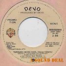 DEVO THROUGH BEING COOL 7" DJ PRO ONLY MONO MIX MINT! 1