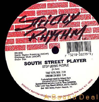SOUTH STREET PLAYER Stop Using 12" Strictly ASD