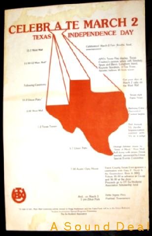 TEXAS INDEPENDENCE DAY Poster Delta Sigma Phi BEVO