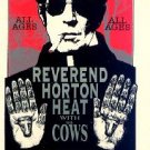 COWS REVEREND HORTON HEAT '96 Gig HANDBILL Poster