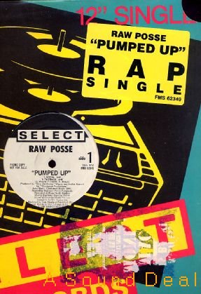 RAW POSSE PUMPED UP '89 DJ SELECT 12" ELECTRO