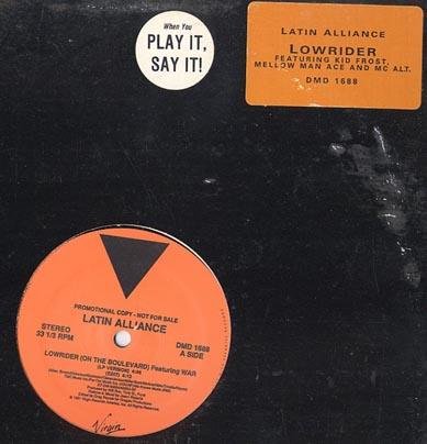 LATIN ALLIANCE OG OLDSKOOL DJ '91 12" LOW RIDER GANGSTA