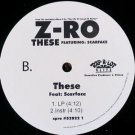 Z-RO ft SCARFACE These 12" rare DJ Houston Texas