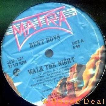 BENT BOYS Walk the Night 12" SS disco boogie '84 HEAR