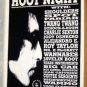 BOB DYLAN HOOT Cannibal '90 gig POSTER Daniel Johnston+