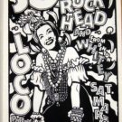 JOE ROCKHEAD funk POSTER Bob Schneider CARMEN MIRANDA