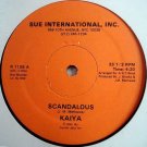 KAIYA Scandalous 12" RARE modern soul HEAR private SEAL