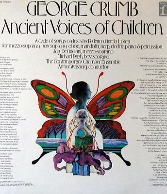 George Crumb Ancient Voices of Children LP avant electr