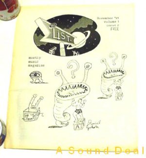 DANIEL JOHNSTON Art ZINE Diamanda Galas Mag '93 Austin