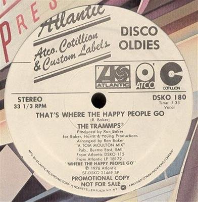 Trammps Disco Inferno 12" RARE limited extended white label promo hear