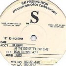 XYMOX At the End of the Day 12" TEST PRESS Hear RARE Down to Earth '91 ambient