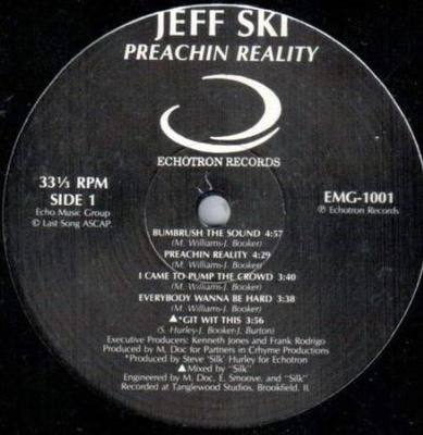 JEFF SKI Preachin' Reality LP SEALED random rap RARE gangster HEAR g-funk rap