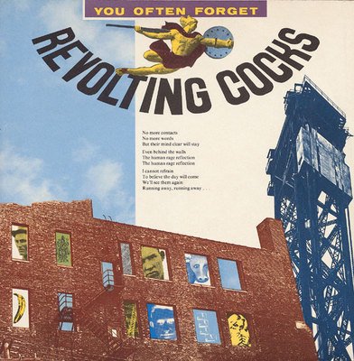 REVOLTING COCKS You Often Forget 12" Wax Trax! industrial '86