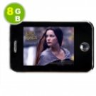 MP5 Player 8GB 3.5-inch Mirror Panel Metal Body with Camera