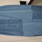Amanda Smith Long Blue Silk Skirt - Sz S
