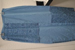 Amanda Smith Long Blue Silk Skirt - Sz S