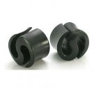 Pair 1/2" Organic Horn Super Man S Tunnels Plugs 12mm