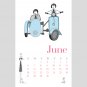 Flapper Doodle 2010 Calendar - PDF Printable Version