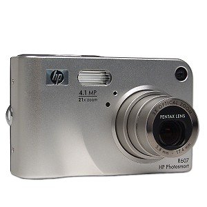 HP Photosmart R607 4.1 MP 3X-7X Zoom Digital Camera