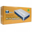 Metal Gear Box 3.5-Inch USB Hard Drive Case with LEDs