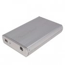 3.5-In USB 2.0 External Aluminum Case Enclosure (Silver)