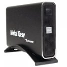 Metal Gear Box 3.5-inch USB 2.0 Aluminum External Case (Black)