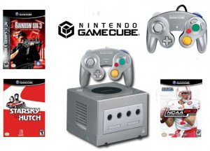 Nintendo GameCube "Gamers Bundle - 3 Games + 2 Controllers