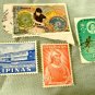 Asian Postage Stamp Lot Chinese Japanese Vietnamese Korean Etc