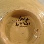 Islamic Pottery Plate Dish Enamel Paint Vintage Signed Moroccan Middle Eastern