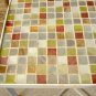 Wrought Iron Table Plant Stand Vintage Mosaic Glass Tile Mid Century Modern