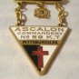 Knights Templar Enamel Pin Badge Ascalon Commandery #59 Pittsburgh SD Childs Co.