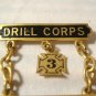 Knights Templar Enamel Pin Badge Ascalon Commandery #59 Pittsburgh SD Childs Co.