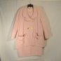 Vintage Chanel Boutique Pink Suit 2 pc Dress & Jacket Women's EU Sz 42 US 8 10